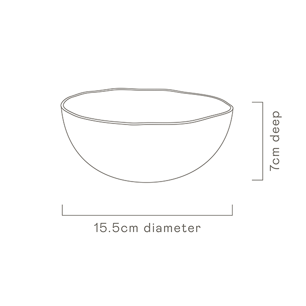 Bohemian Blue Side Bowl Two Set specs image